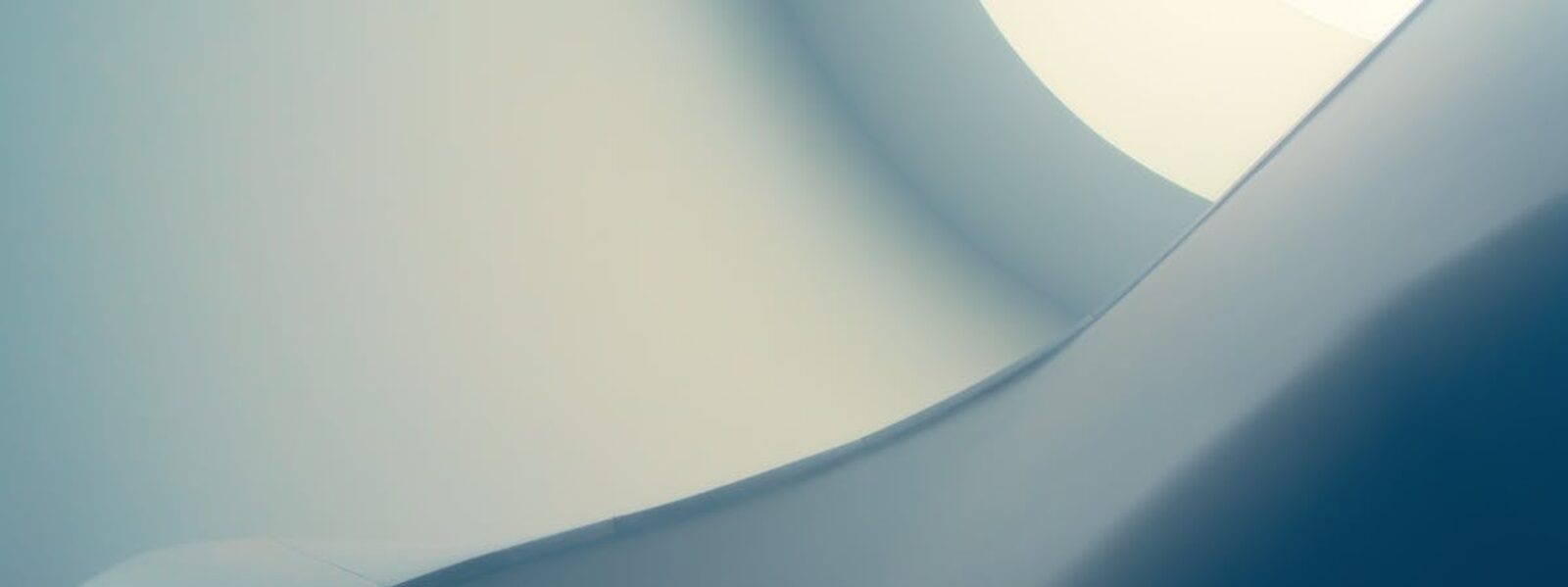 Sophisticated minimalist abstract with smooth blue curves and geometric design, perfect for a modern background.